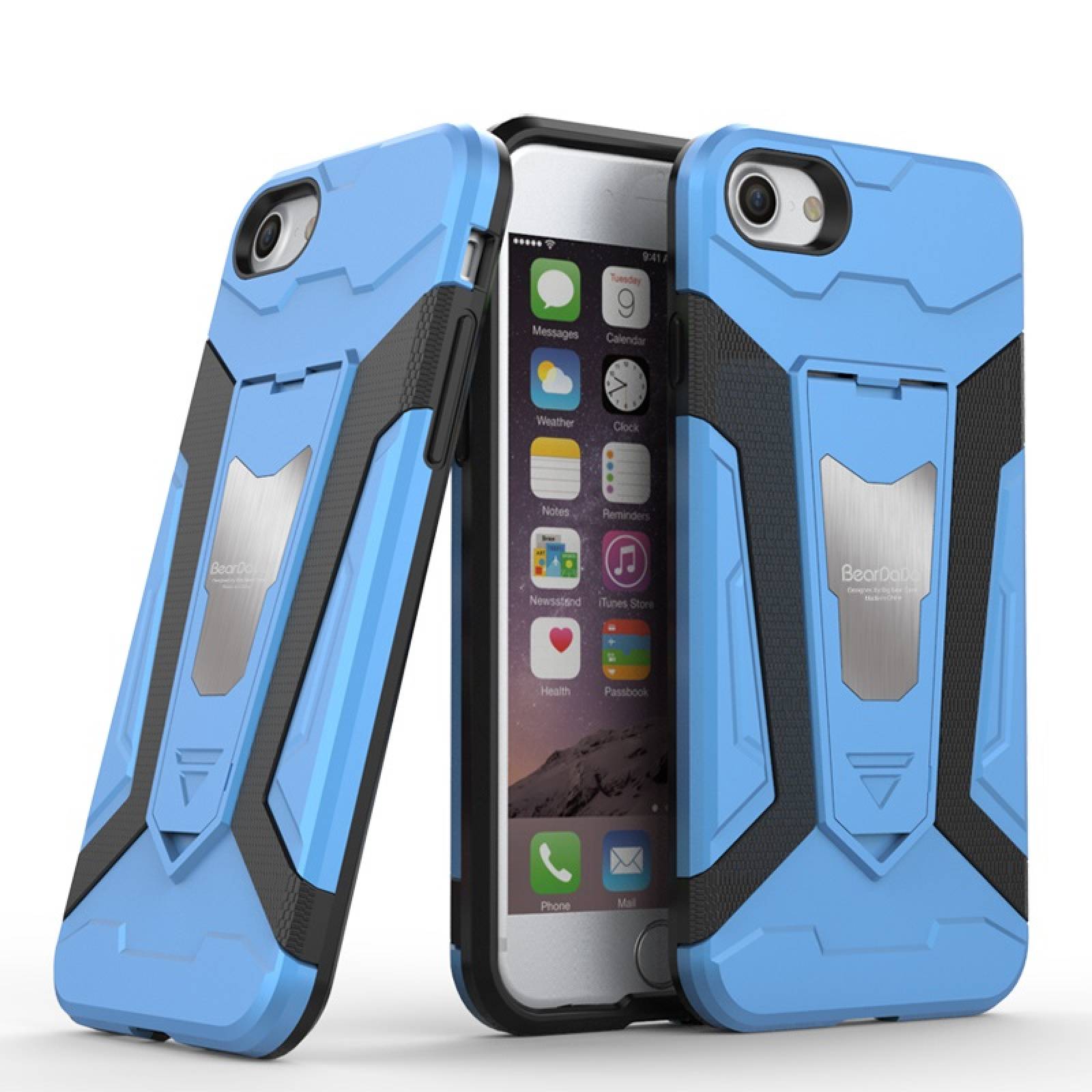 Funda Magnética Iphone 6 Plus Case Uso Rudo Iron Bear