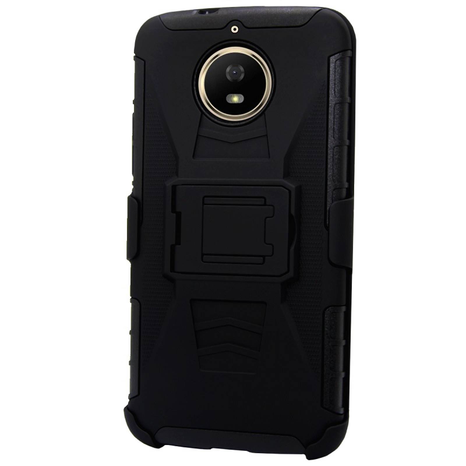 Funda Clip 3 en 1  Moto G5s Plus XT1806 Protector Case Uso Rudo Iron Bear