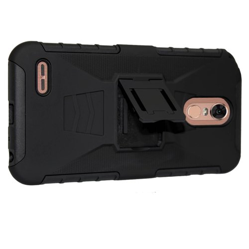 Funda 3 en 1 LG K10 Pro Clip Case Uso Rudo Iron Bear