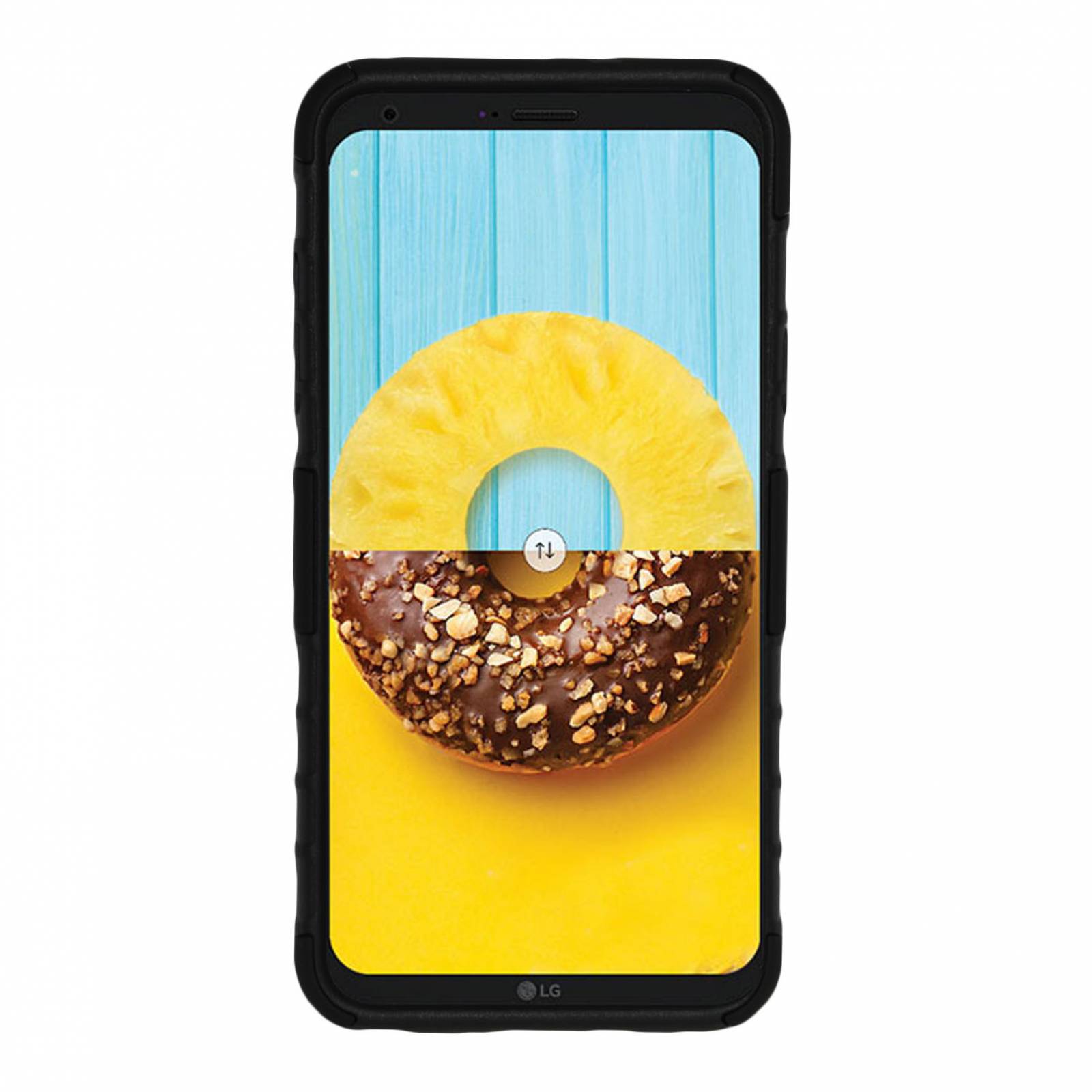 Funda 3 en 1 LG Q6 Prime M700H Clip Case Uso Rudo Iron Bear