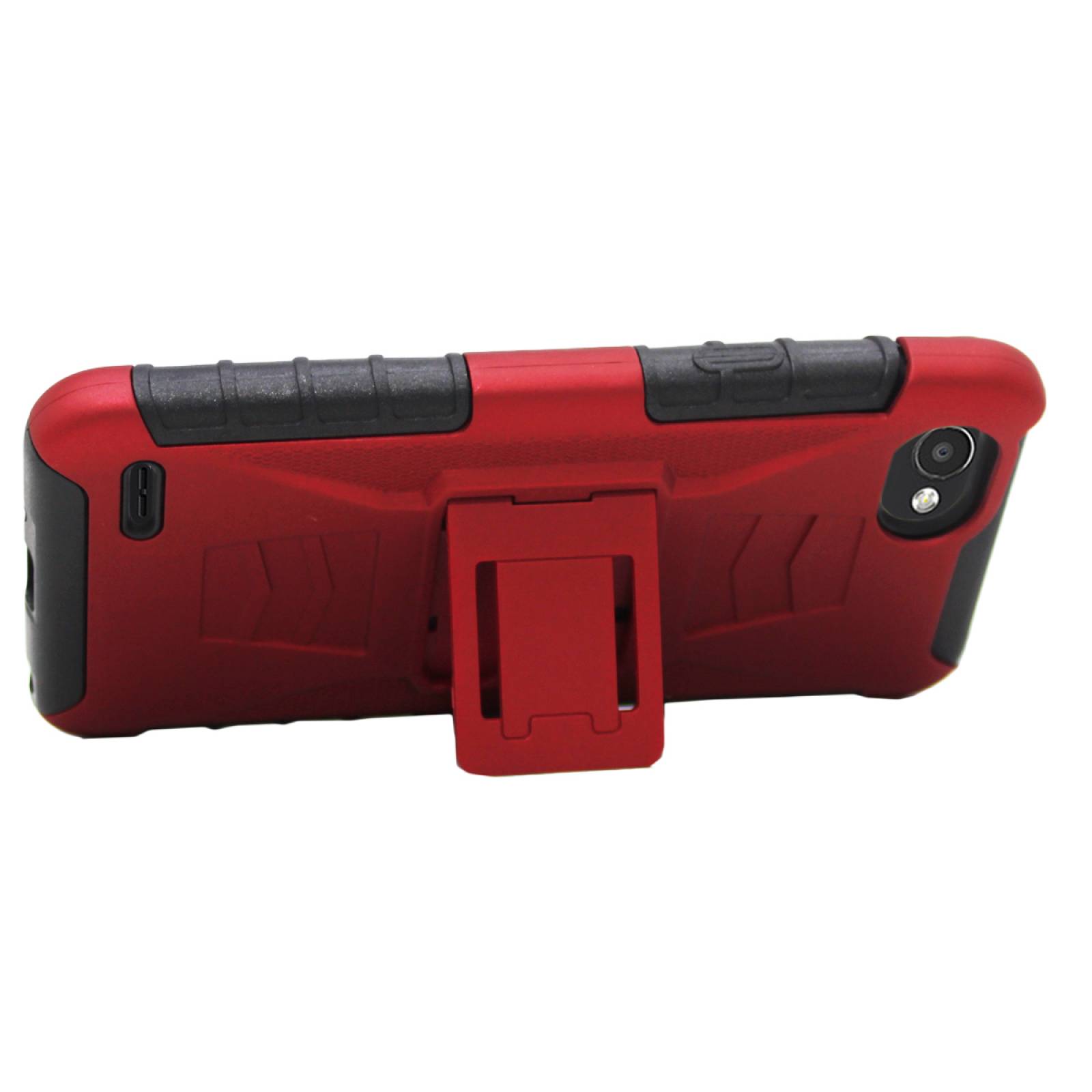 Funda 3 en 1 LG Q6 Prime M700H Clip Case Uso Rudo Iron Bear