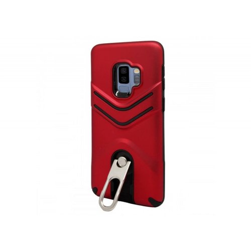 Funda Dock Llavero Galaxy S9 Plus SM-G9650 Protector Uso Rudo Iron Bear