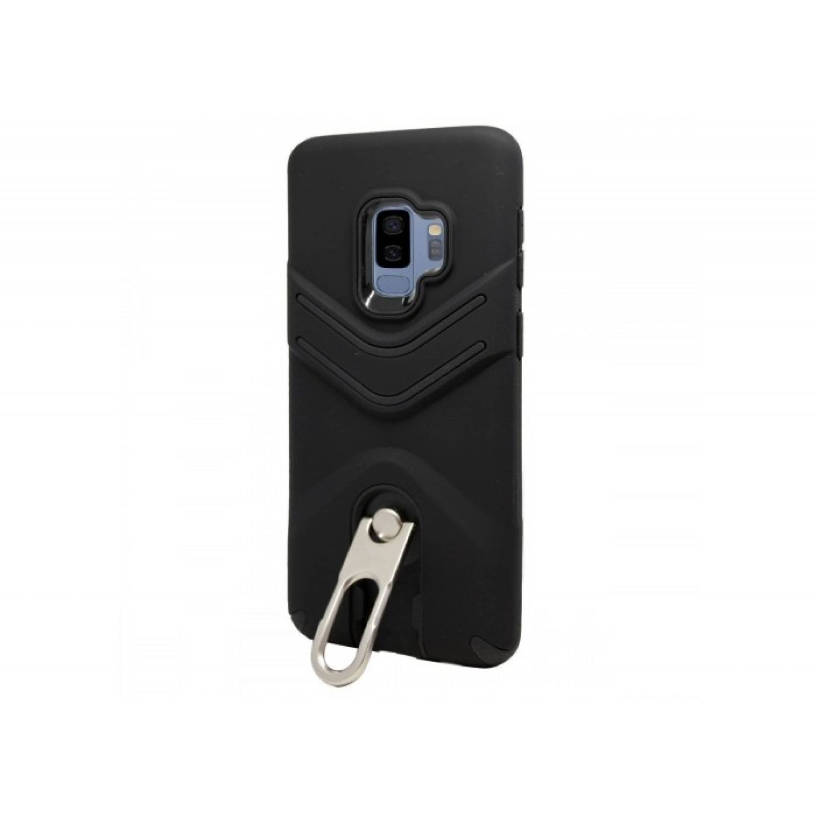Funda Dock Llavero Galaxy S9 Plus SM-G9650 Protector Uso Rudo Iron Bear