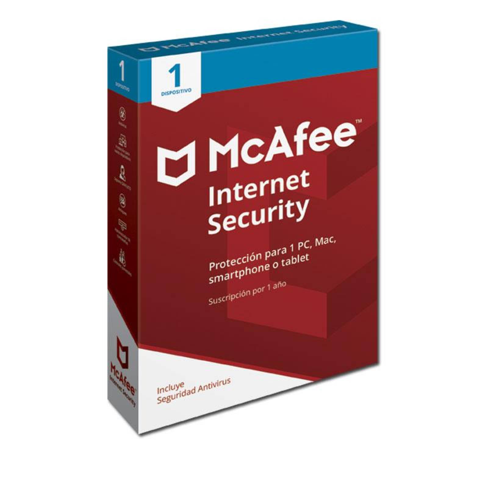 Internet Security McAfee 1 dispositivos