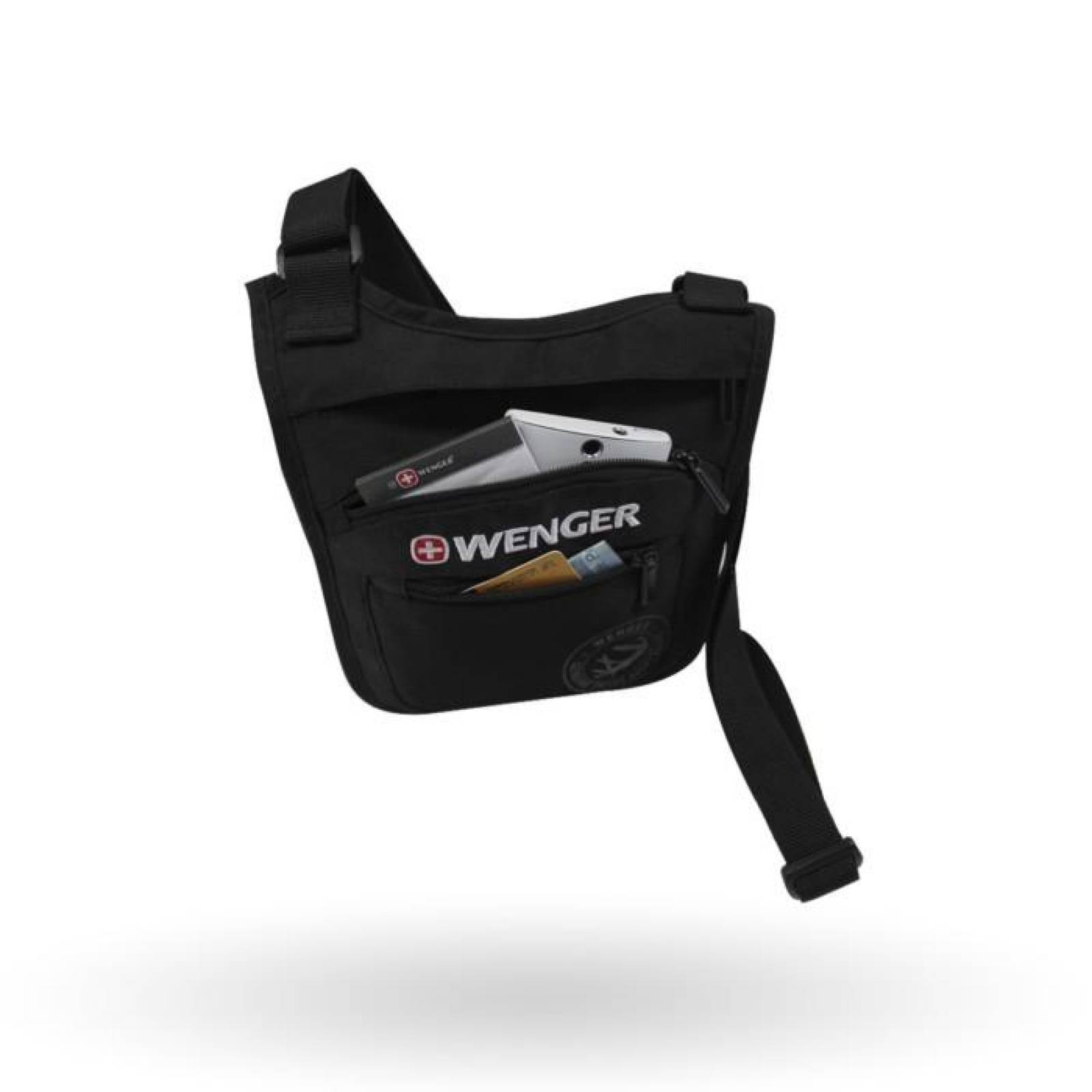 Bolsa de viaje negra Wenger