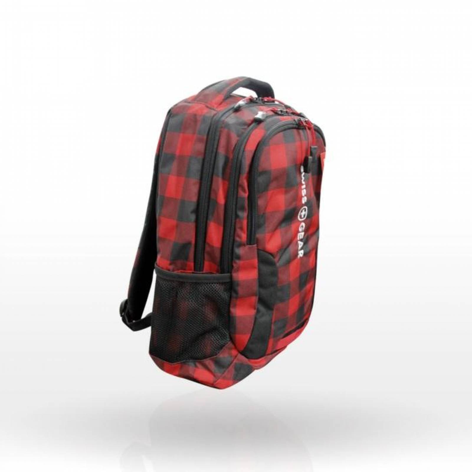 Mochila porta laptop Cuadros rojos 15 pulgadas Swissgear