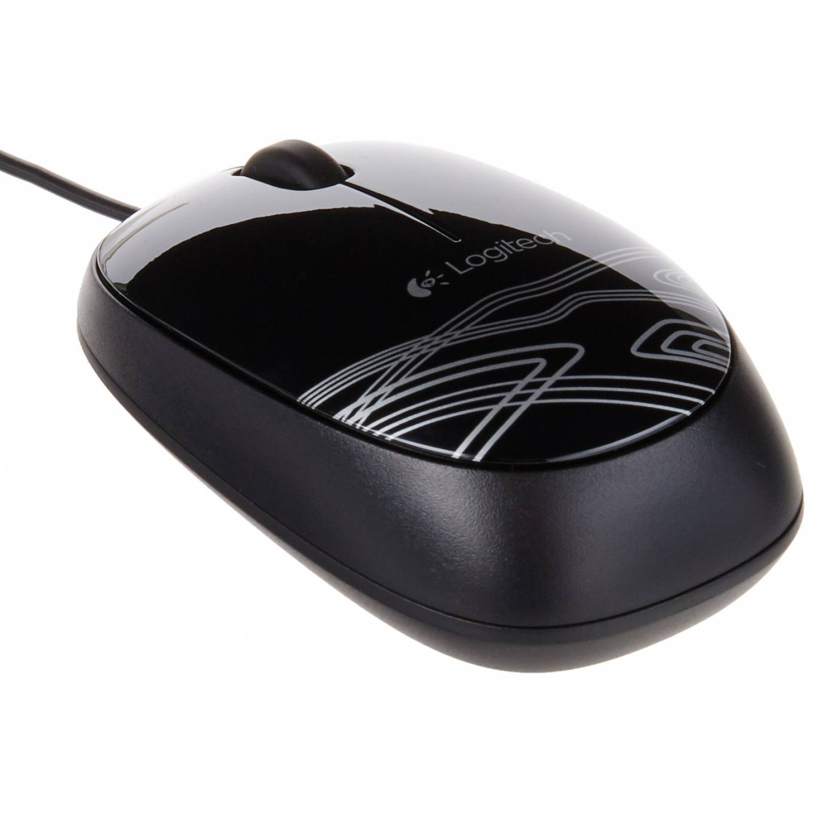 Mouse Optico Logitech M105 Alambrico USB Negro