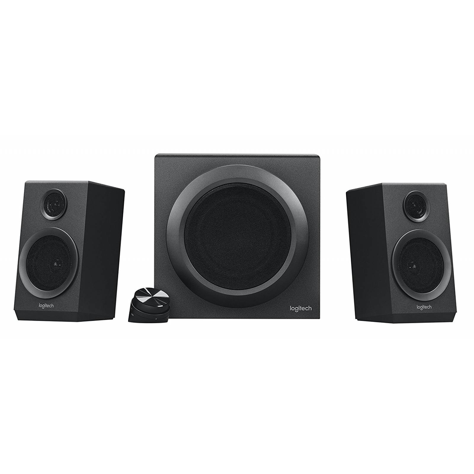 Bocinas Multimedia Logitech Z333 Negras 2.1 Con Subwoofer Sonido NÍtido Y Profundo