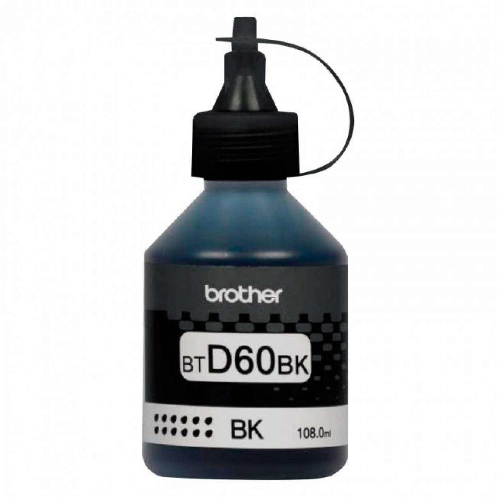Botella de tinta BROTHER BTD60BK