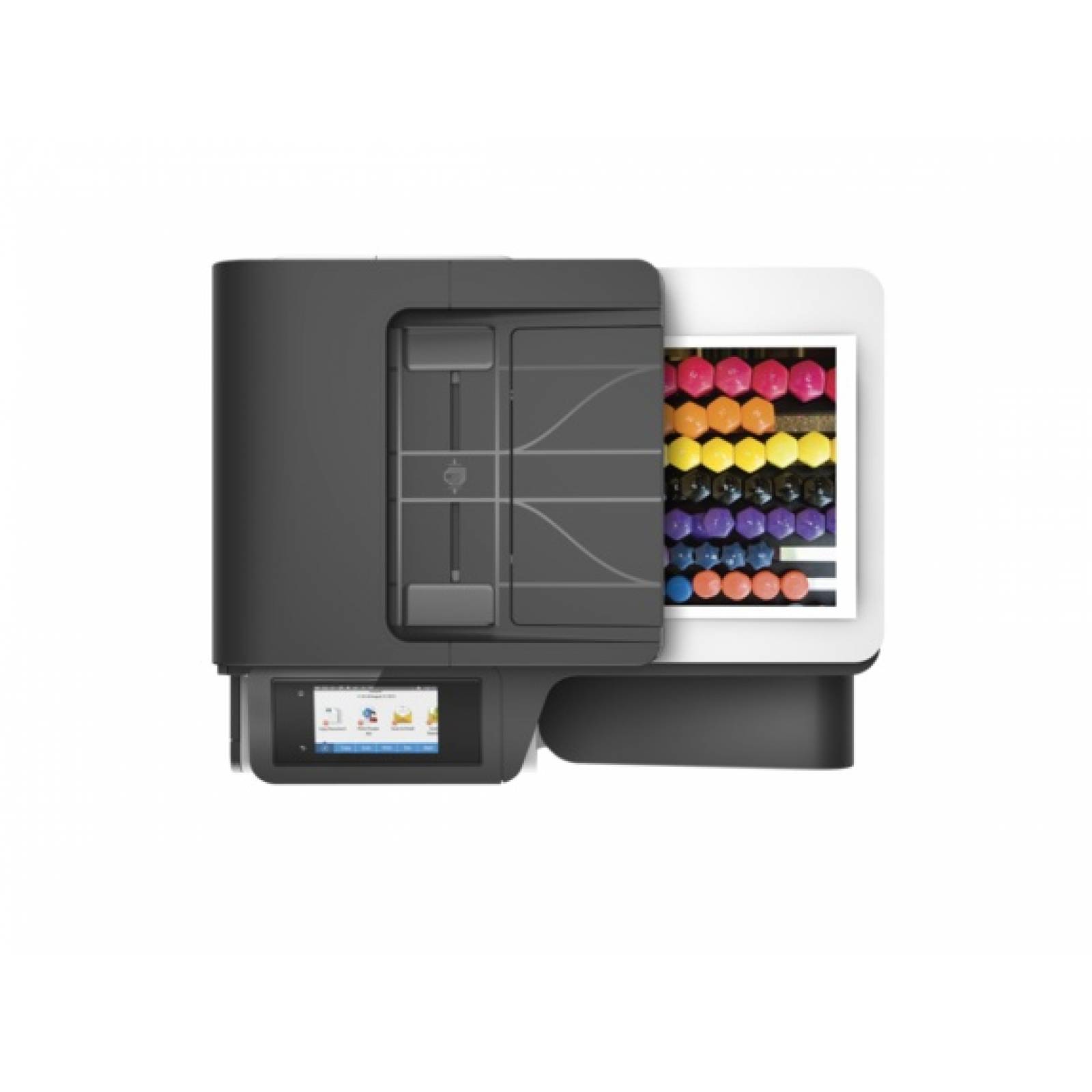 Multifuncional HP PageWide Pro 477dw Color Inyección Wi-Fi