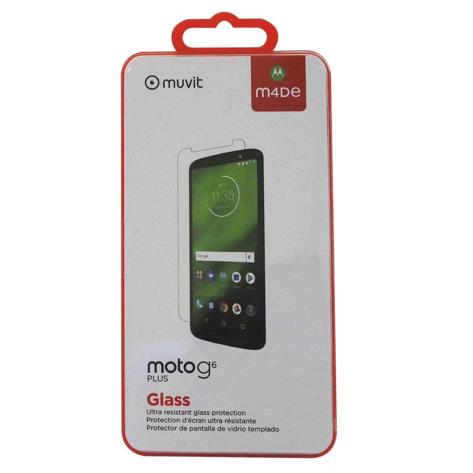 Cristal Templado Muvit Para Motorola G6 Plus