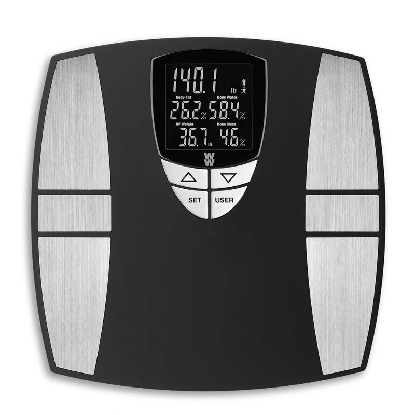 Weight Watchers bascula de cristal con análisis WW800ES MX