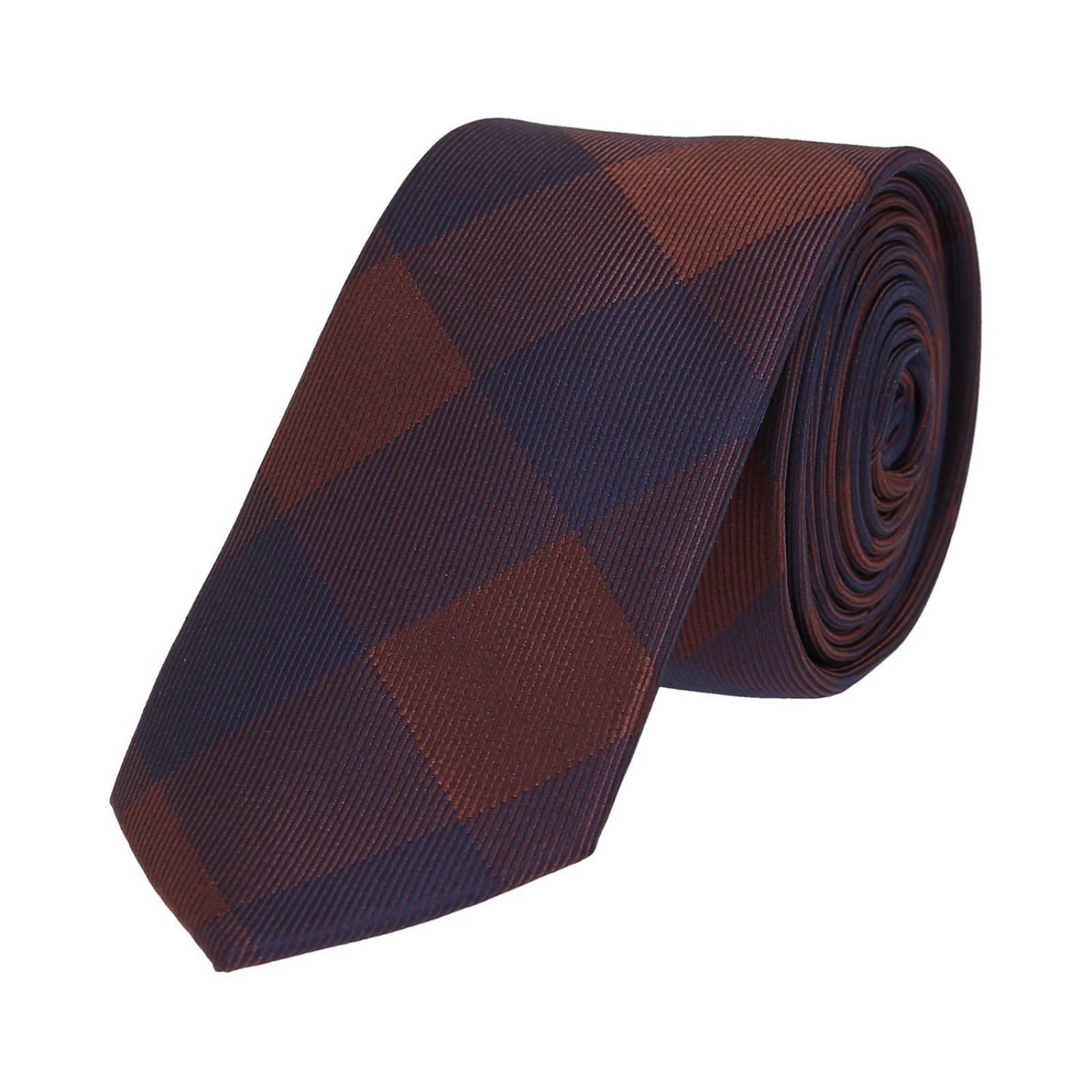 Corbata cobre rombos