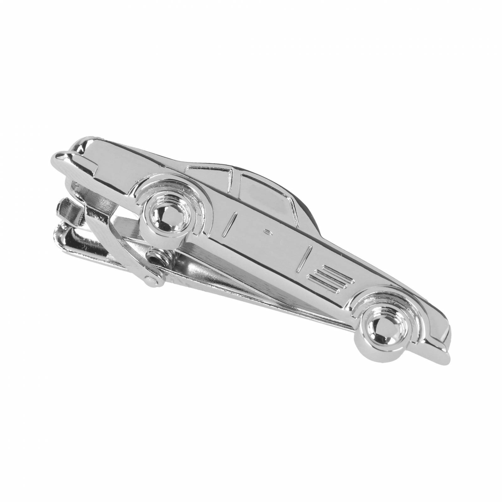 Pisacorbata plata carro acero