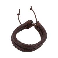 Pulsera Royal Flush Café Doble Tejido
