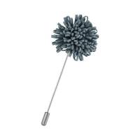 Fistol Royal Flush De Pétalos En Forma De Flecos Poliéster Gris