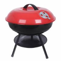 Asador De Carne De Carbón Avera Ac22p De 22 Premium Negro