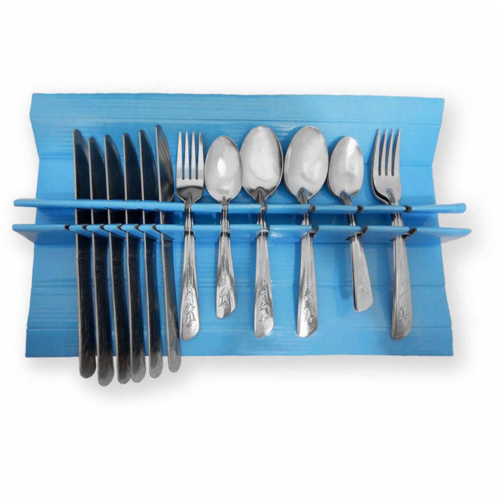 Juego Cubiertos Euro Maya Acero inox 24 pzas  