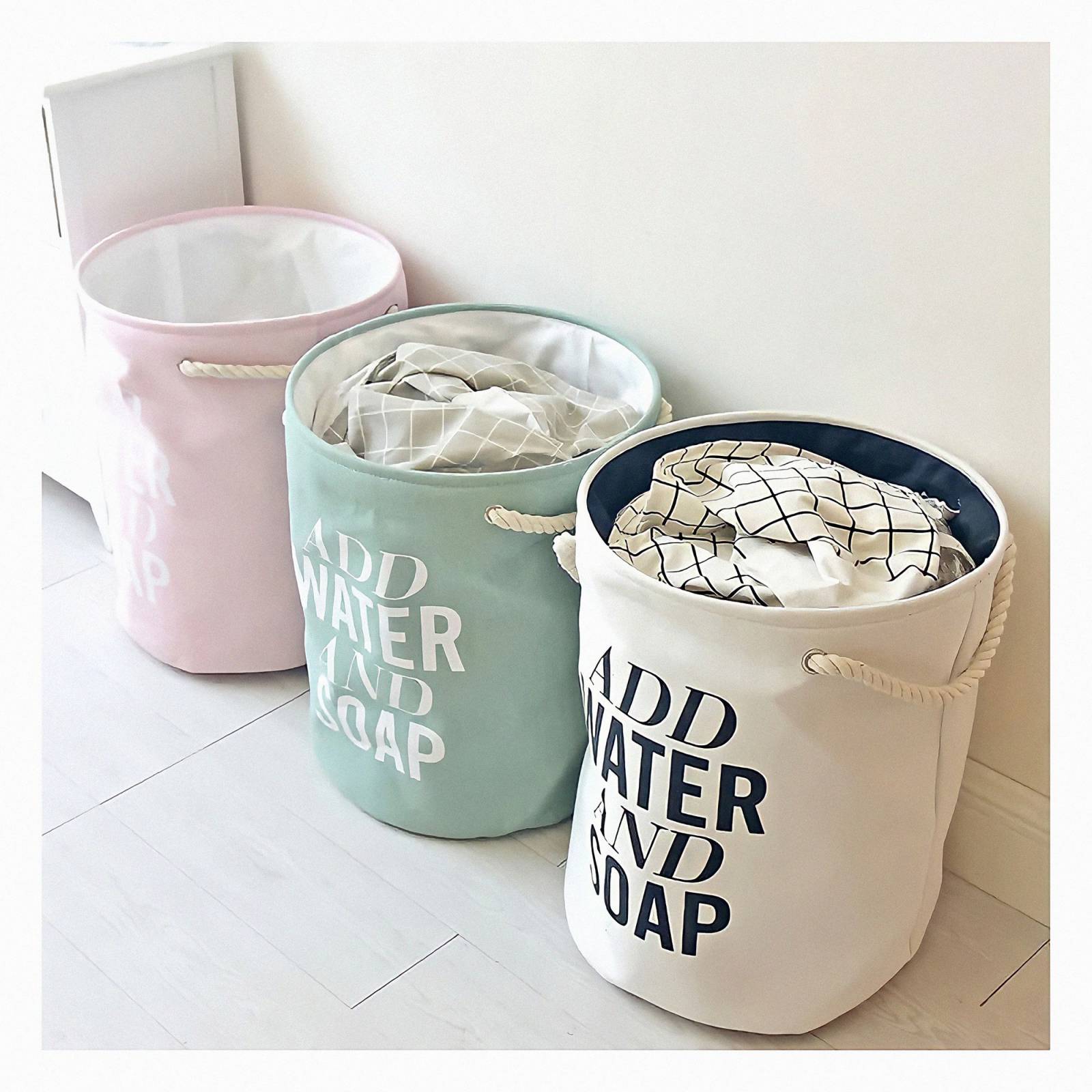 Cesto para Ropa Sucia Luisiana Azul