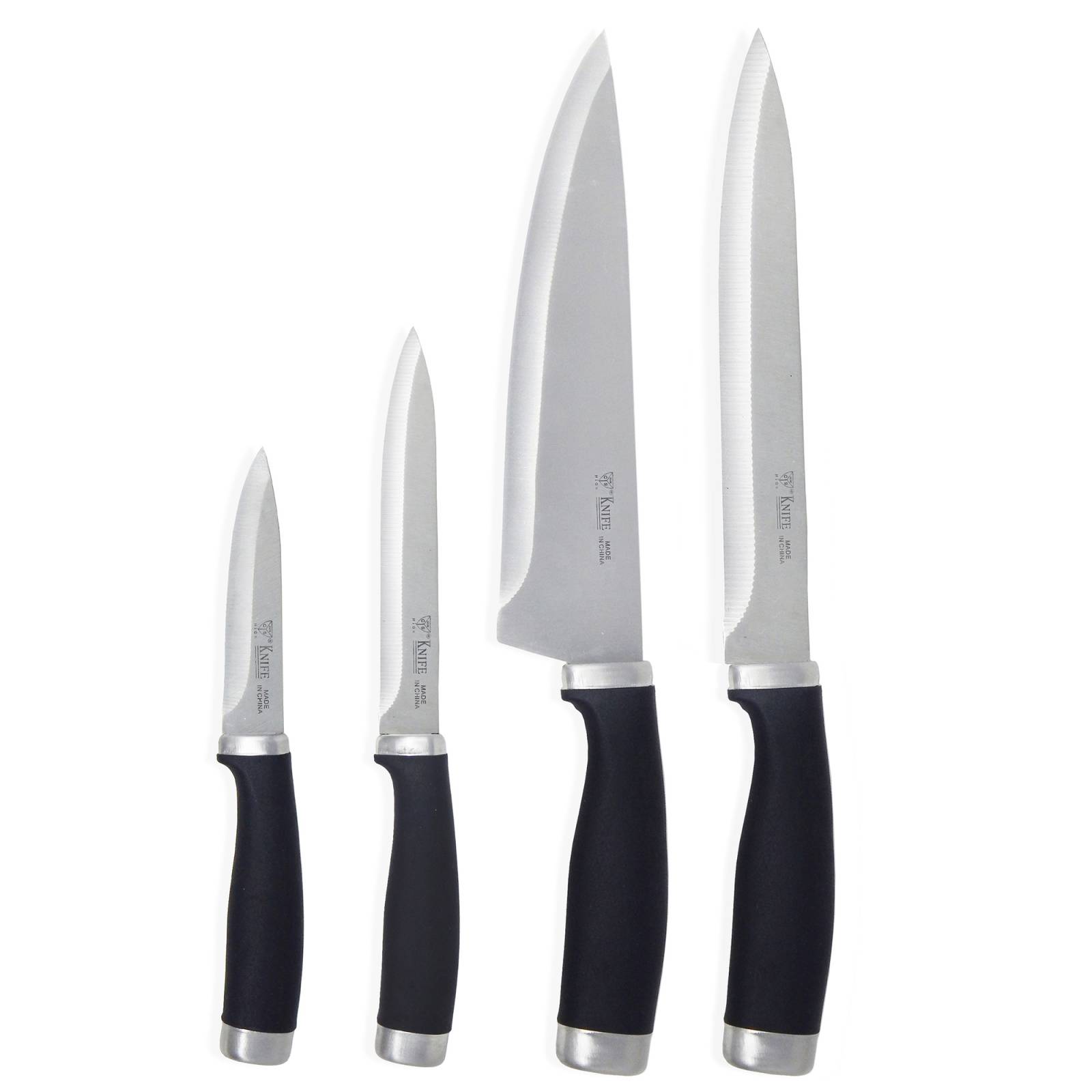 Set de cuchillos para chef Ninja 4 piezas