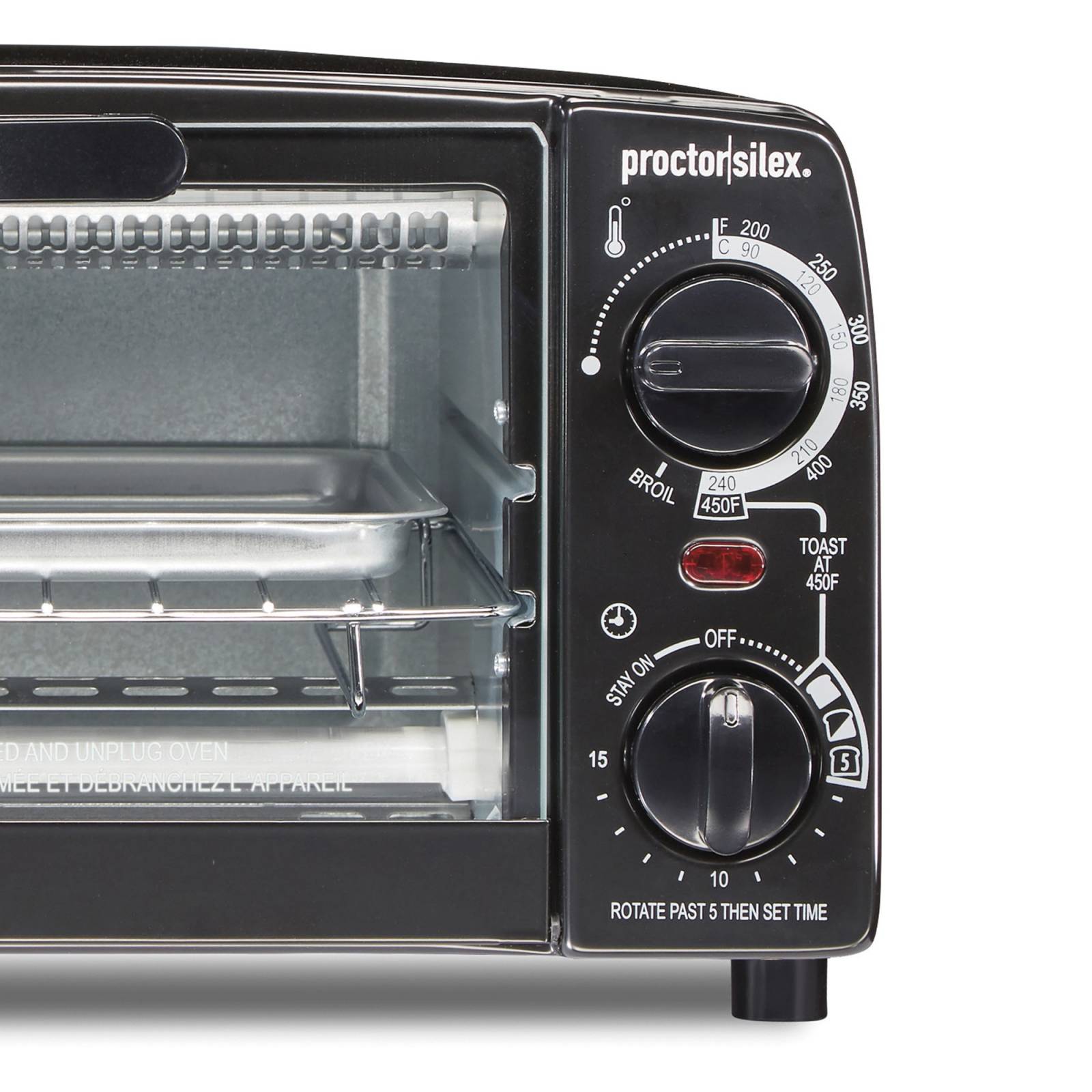 Horno Tostador Proctor Silex 4 Rebanadas Negro 31118PS