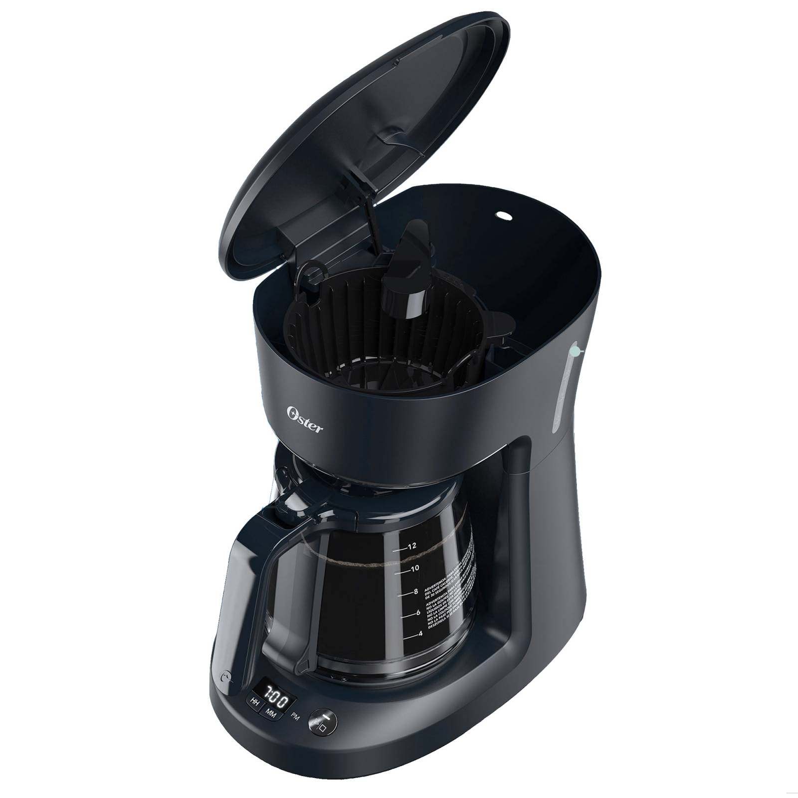 Cafetera Oster Programable 12 Tazas Filtro Permanente
