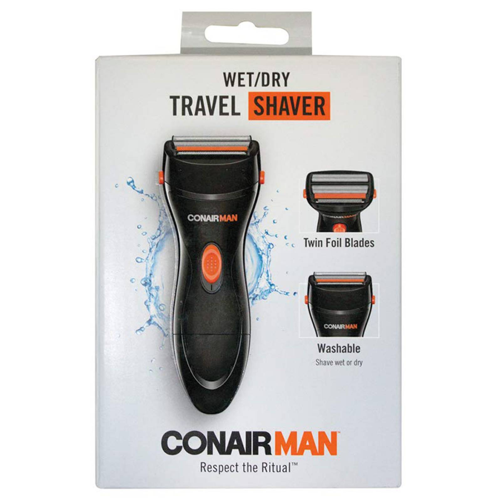 Rasuradora Inalámbrica Conair MAN portátil Mojado   Seco