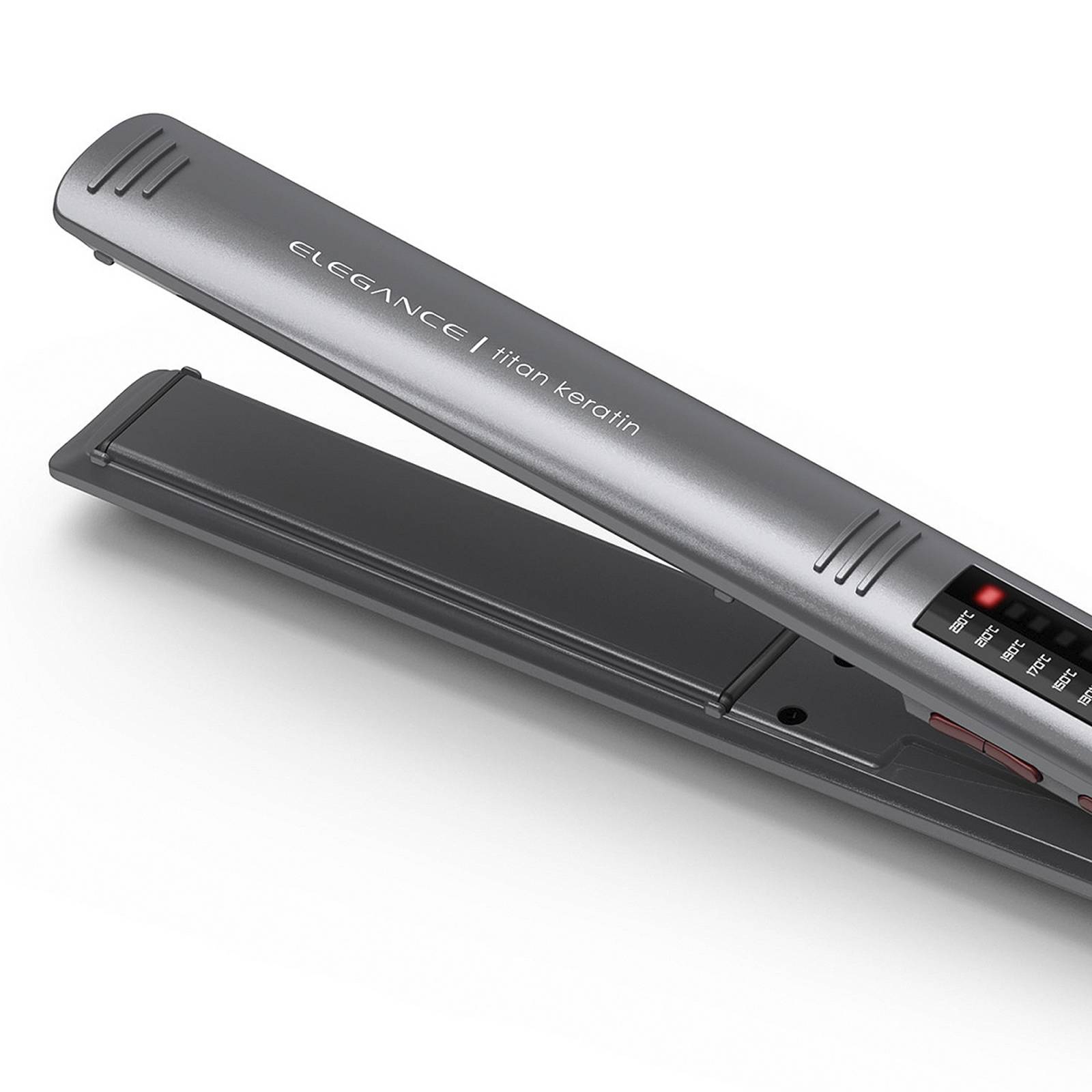 Plancha Alaciadora LED Gama Elegance Titan Keratin