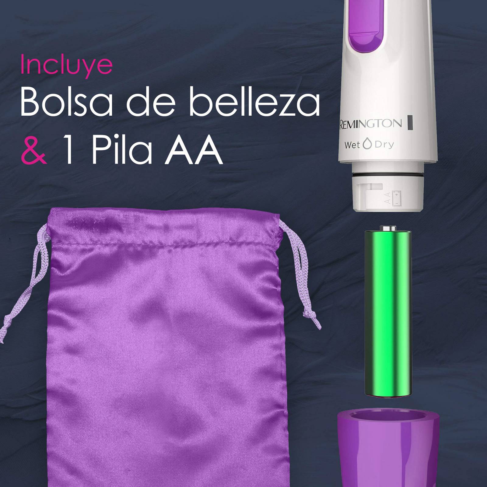 Depiladora Remington Smooth & Silky para Cuerpo y Bikini