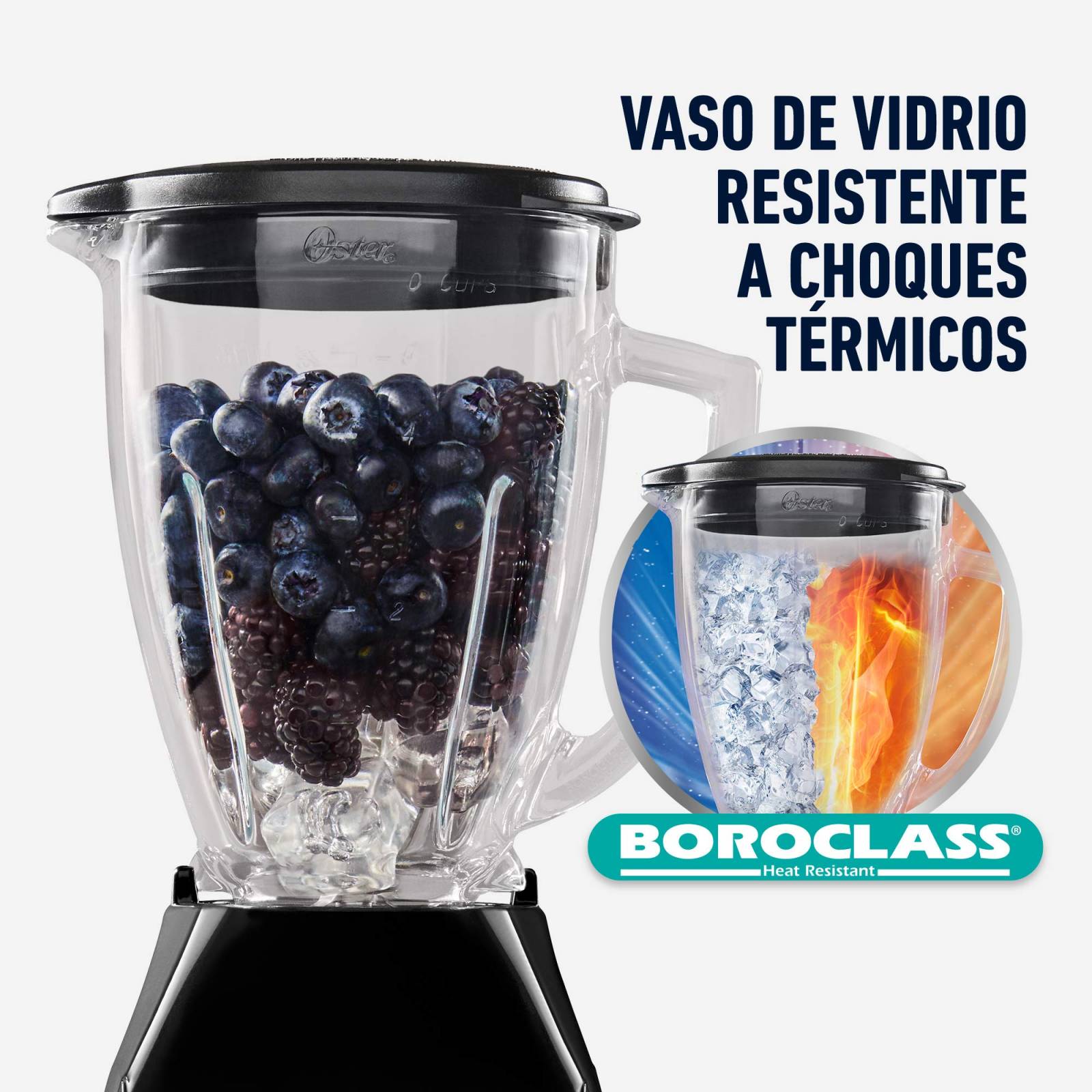 Licuadora Oster Lite Soho 15 Litros 4 Velocidades Negro