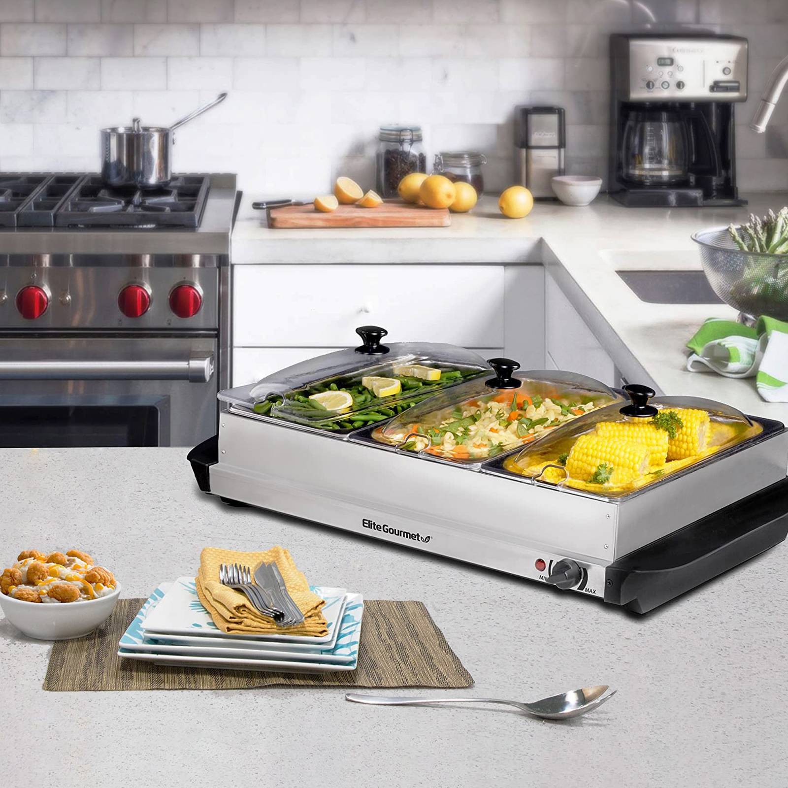 Bufetera Eléctrica 3 Divisiones Elite EWM 6171