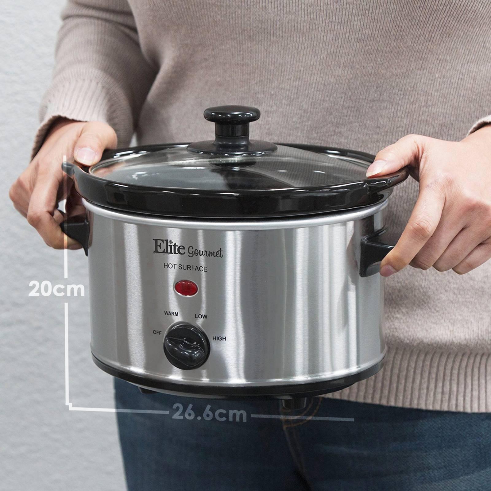 Olla de Cocción Lenta Elite 2Qt MST 350B