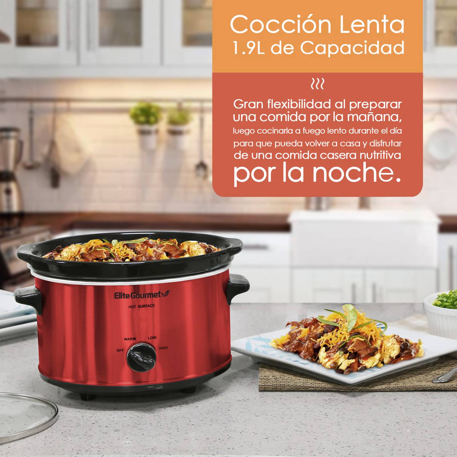 Olla de Cocción Lenta Elite 2Qt MST 275XR