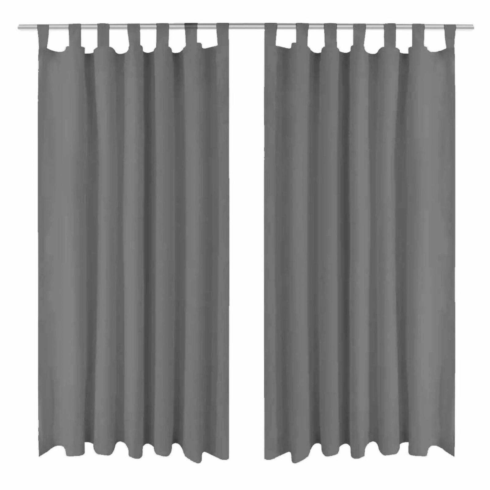 Cortina de Tirantes Gris Ana Victoria