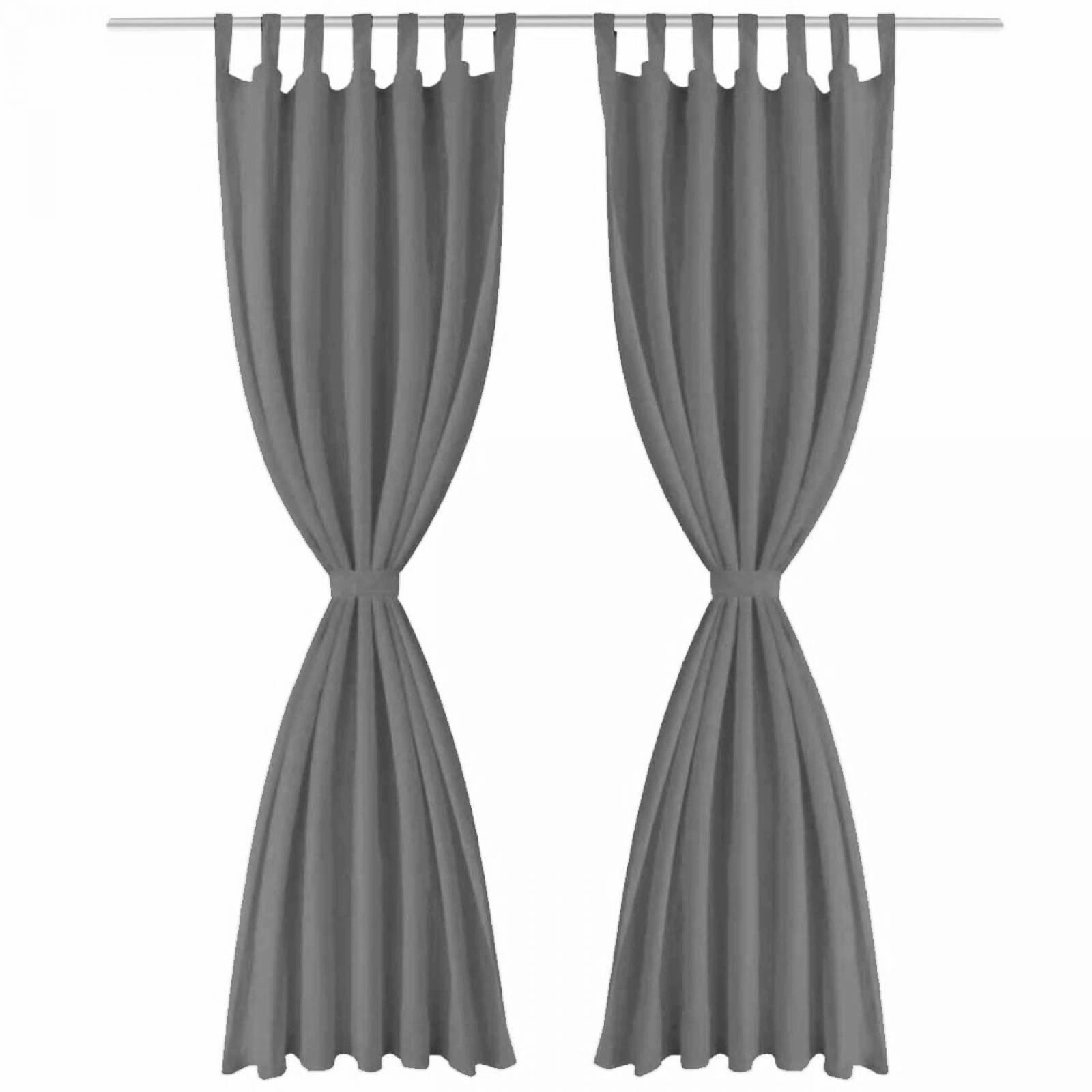 Cortina de Tirantes Gris Ana Victoria