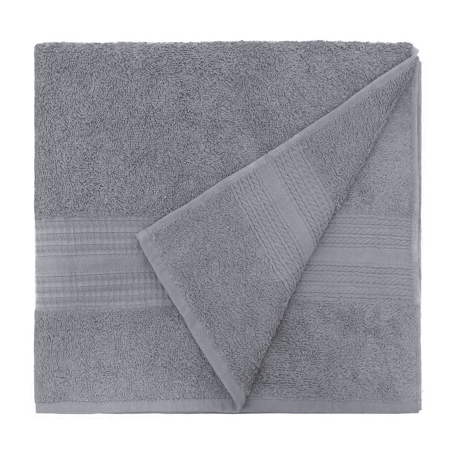 Paquete de 3 Toallas de Baño Gris