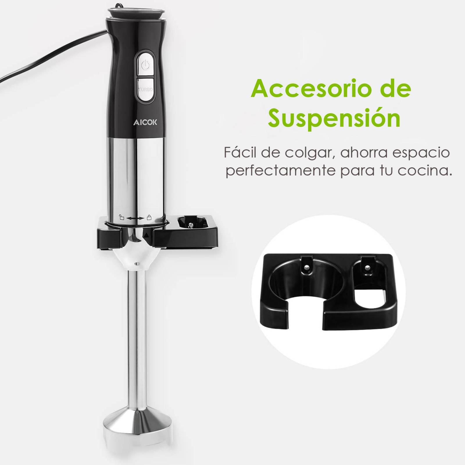 Juego de Batidora de Inmersion Aicok