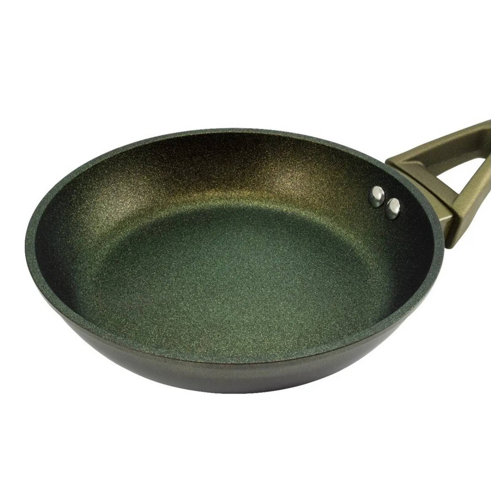 Sartenes Alaska Verde Militar 45mm 20 24 28 CM   J8003