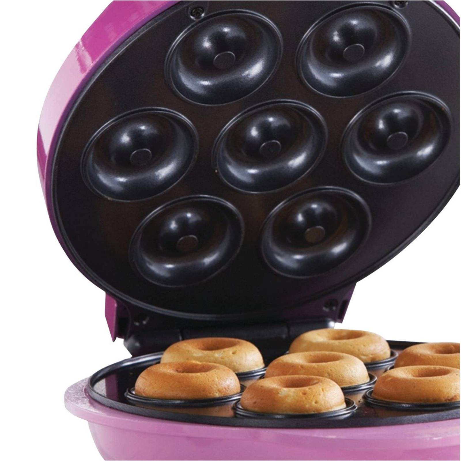 Máquina de Mini Donas BRENTWOOD TS 250 Rosa Morado   D2505