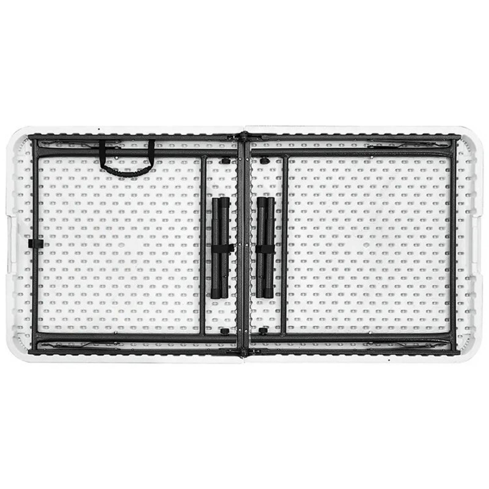 Tablón Plegable De Plástico 120 Metros Blanco