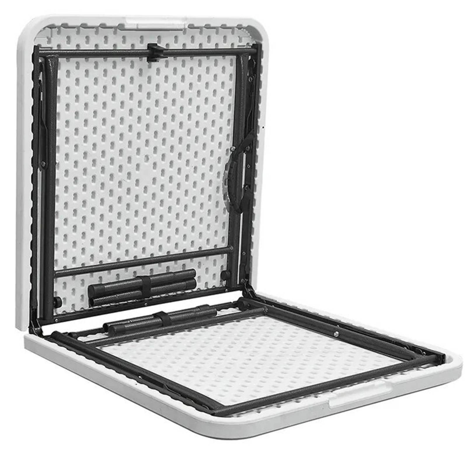 Tablón Plegable De Plástico 120 Metros Blanco