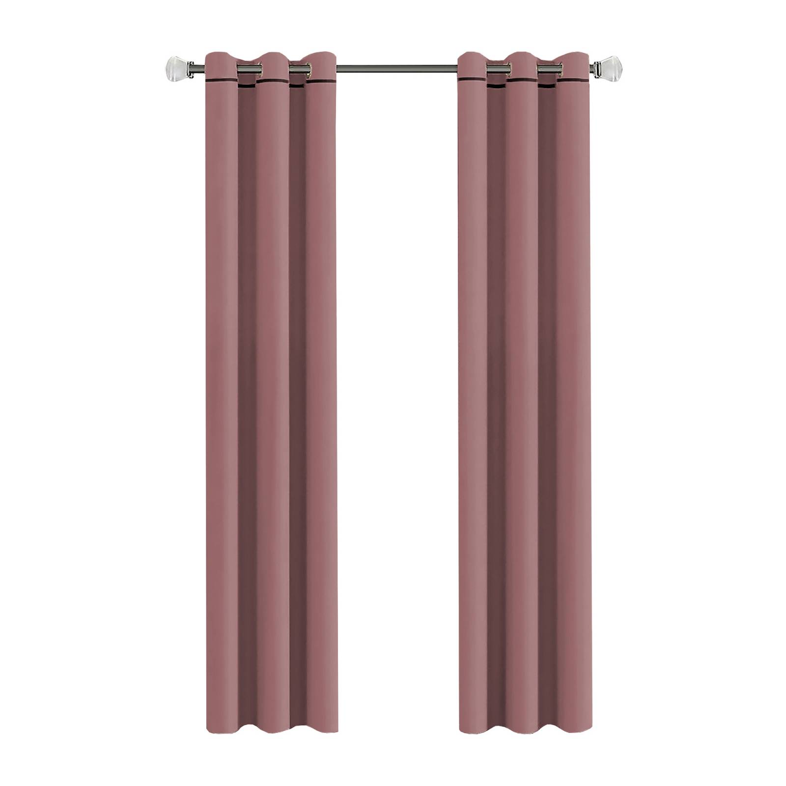 Juego de Cortinas Black Out 275 X 220 Gruesas Con Argollas