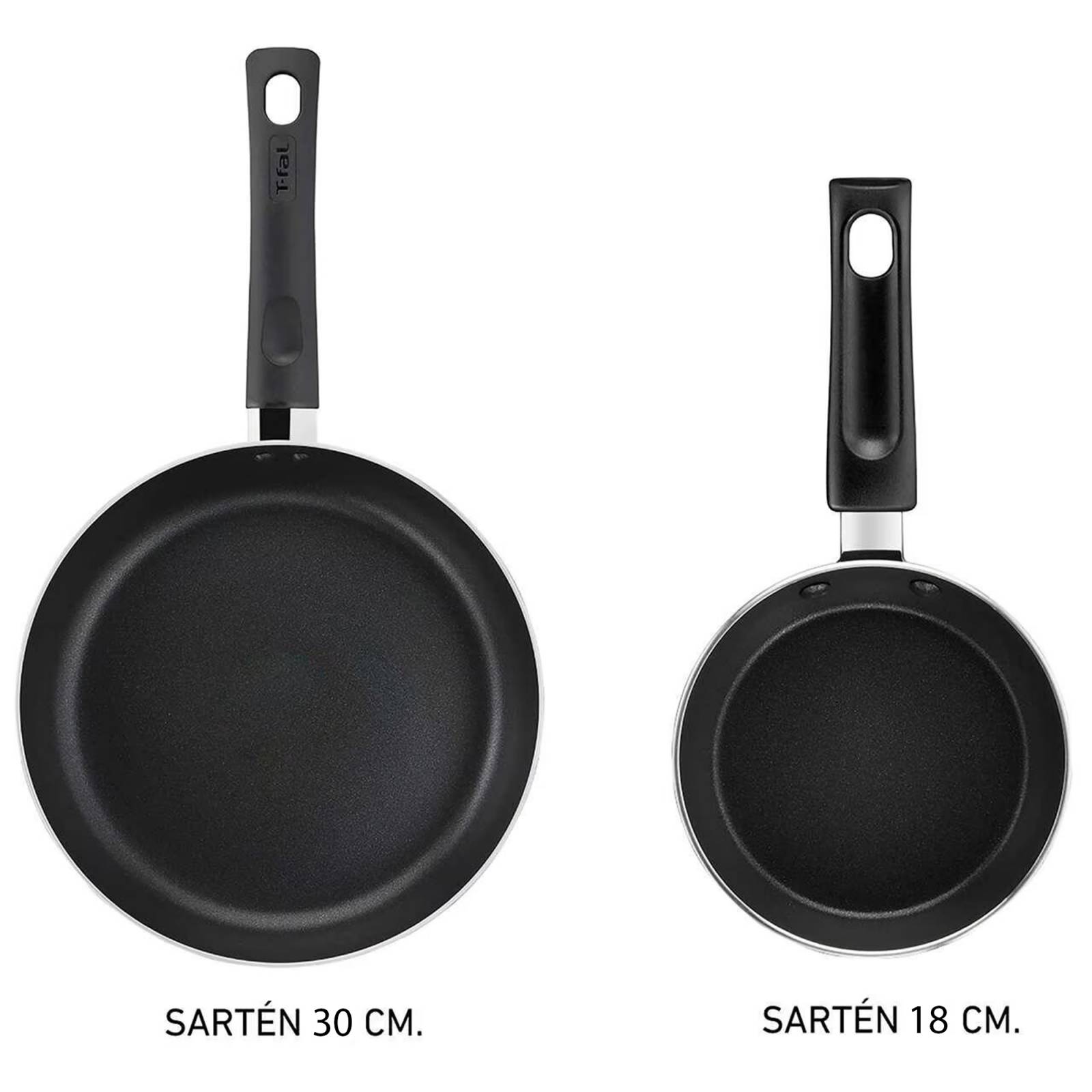 Juego De Sartenes T fal INICIA 18 30 cm