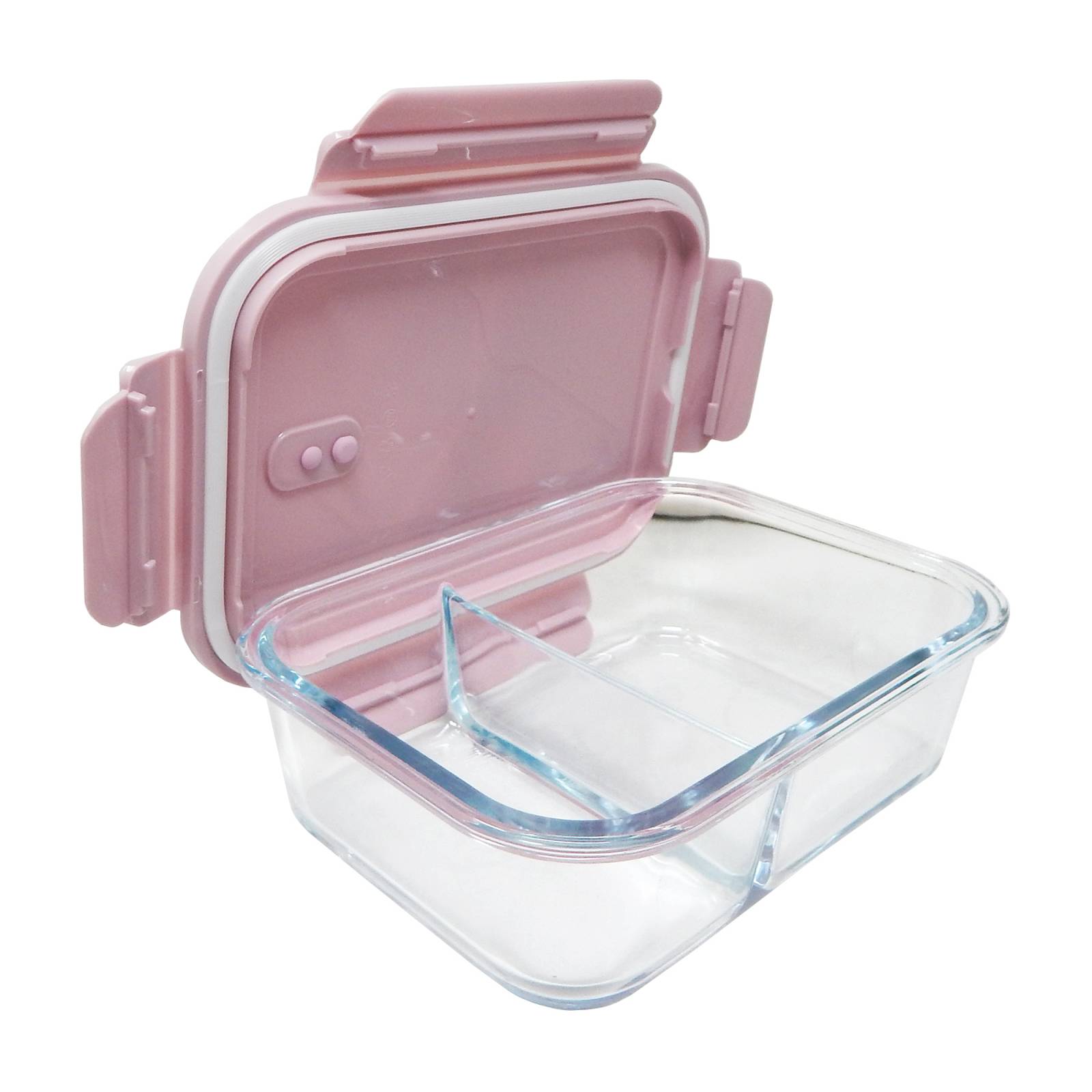Refractario Rectangular de Cristal 1000 ml