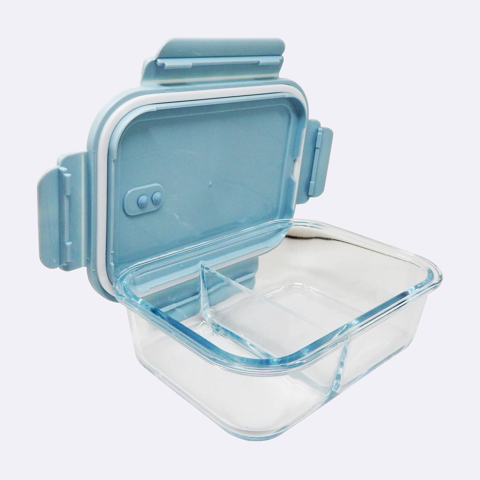 Refractario Rectangular de Cristal 1000 ml