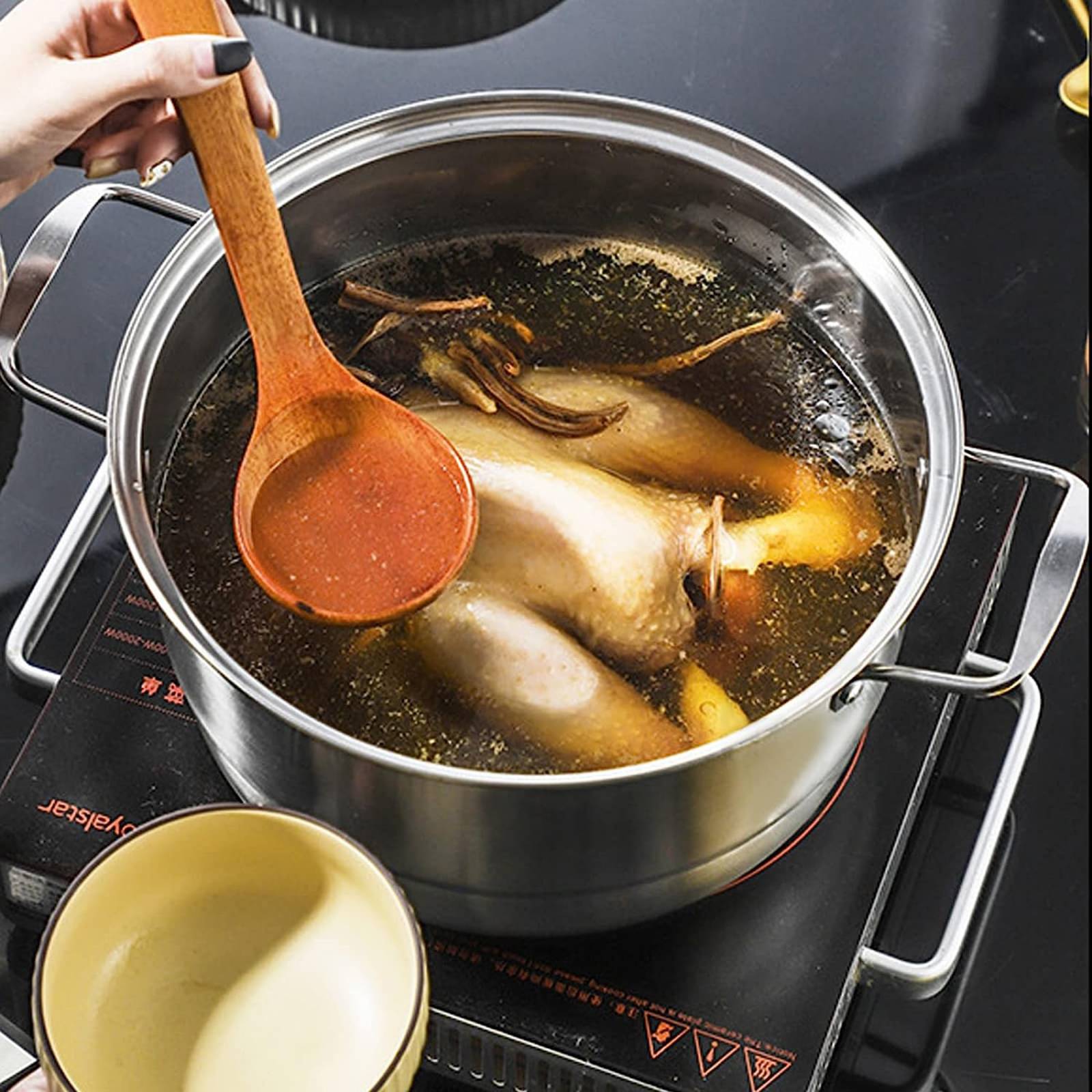 Juego de Ollas Vaporeras Acero Inox 2 Niveles