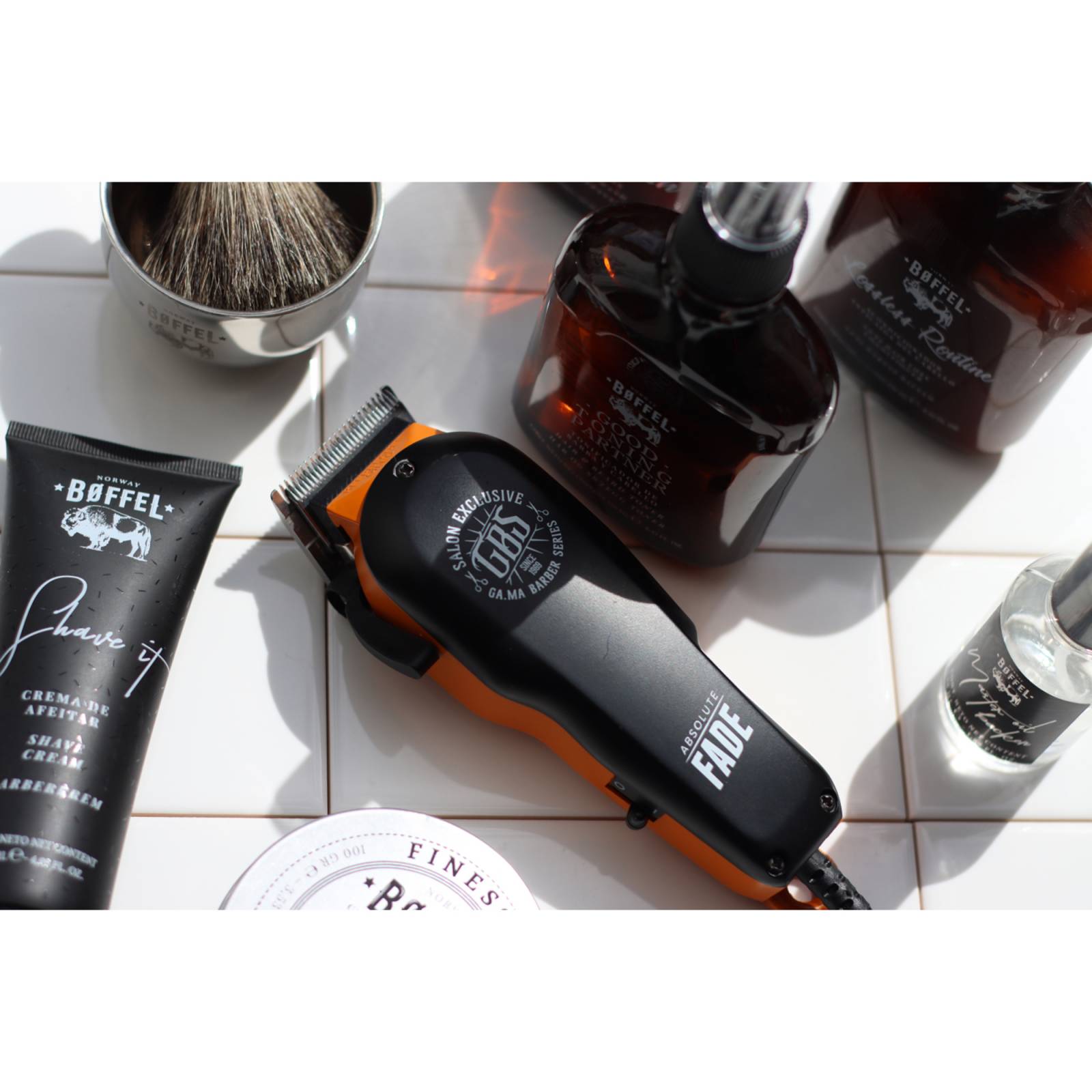 Cortadora De Cabello Gama GBS Absolute Fade Smooth Negro