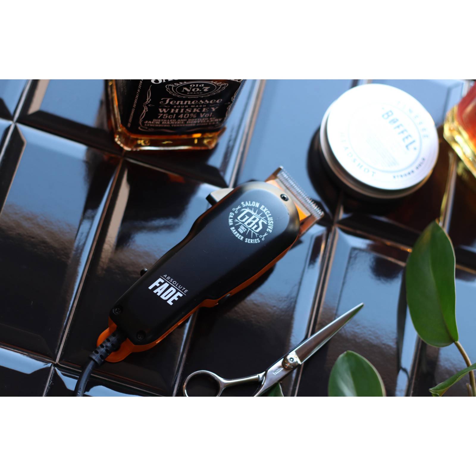 Cortadora De Cabello Gama GBS Absolute Fade Smooth Negro