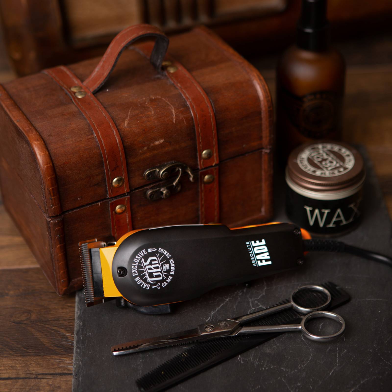 Cortadora De Cabello Gama GBS Absolute Fade Smooth Negro