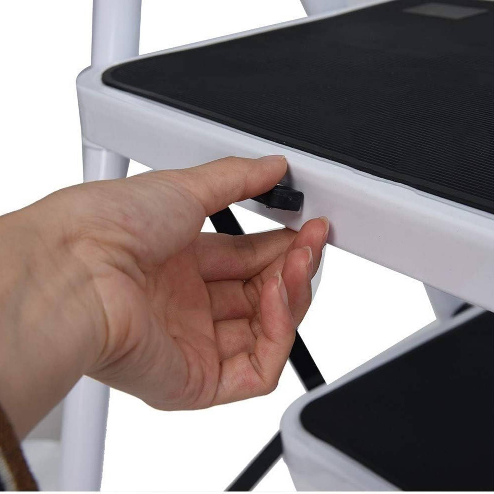 Escalera plegable 2 peldaños Aquila 150 Kg Antiderrapante